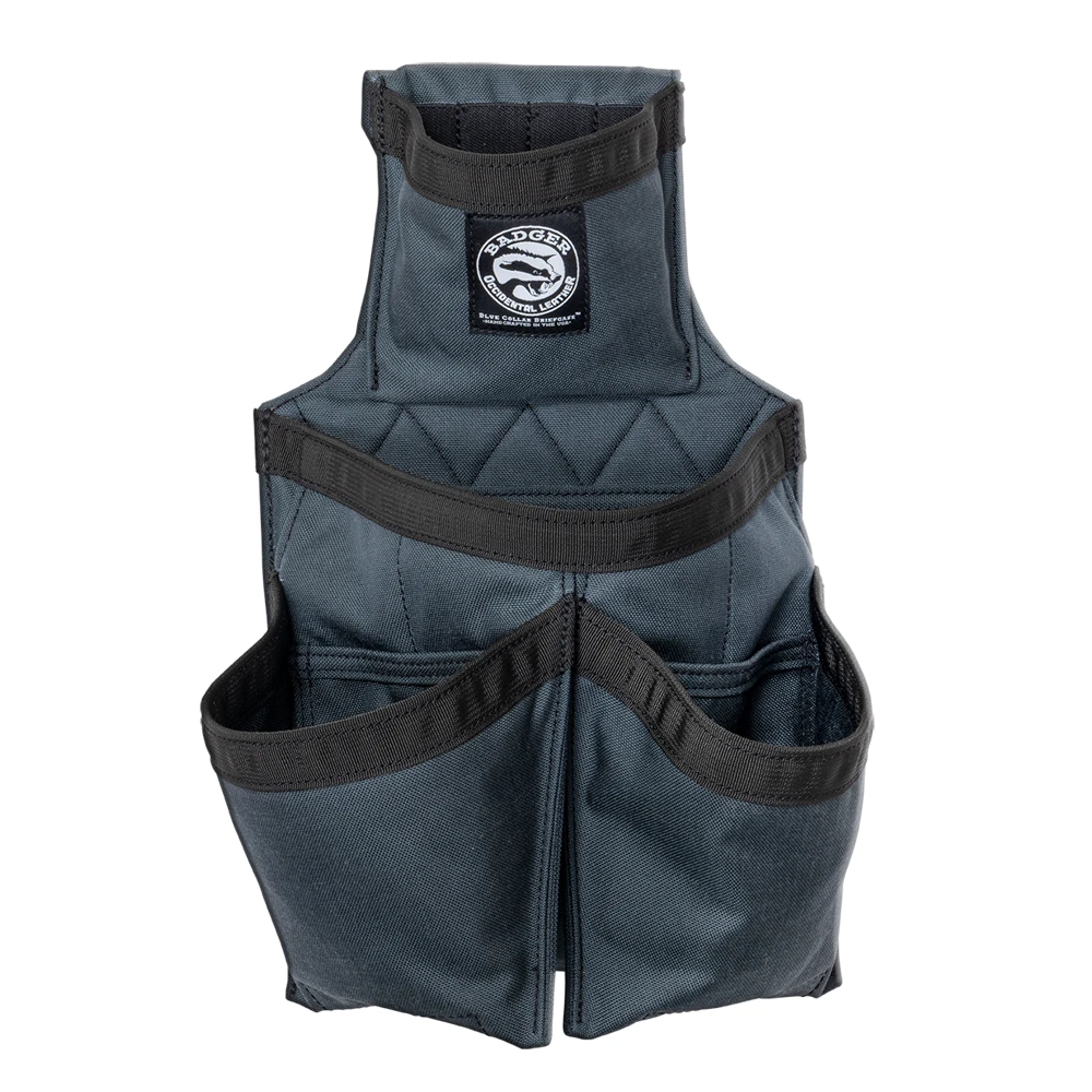 Carpenter Fastener Pouch || Side By Side || Gunmetal Grey || Badger Toolbelts 3 Carpenter Fastener Pouch || Side By Side || Gunmetal Grey || Badger Toolbelts