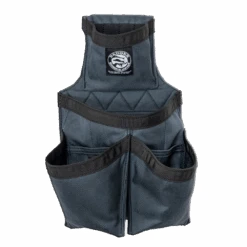 The Carpenter Set || Gunmetal Grey || Badger Toolbelt -Hammerstroke Shop 441010 Gunmetal Carpenter Fastener Bag Front 2 1000x1000 1