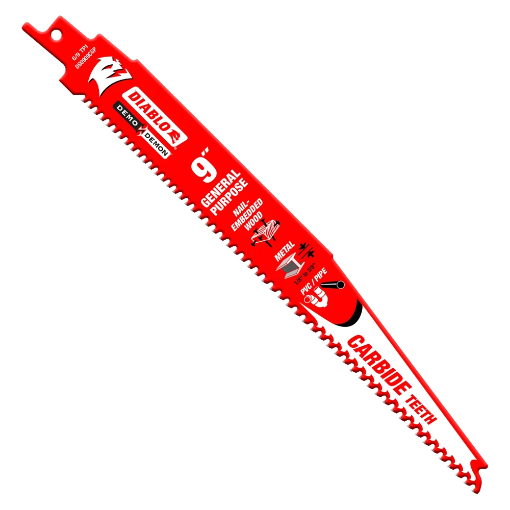 General Purpose || Carbide || 6/9 Tpi || 230 Mm || 3 Pcs 3 General Purpose || Carbide || 6/9 Tpi || 230 Mm || 3 Pcs