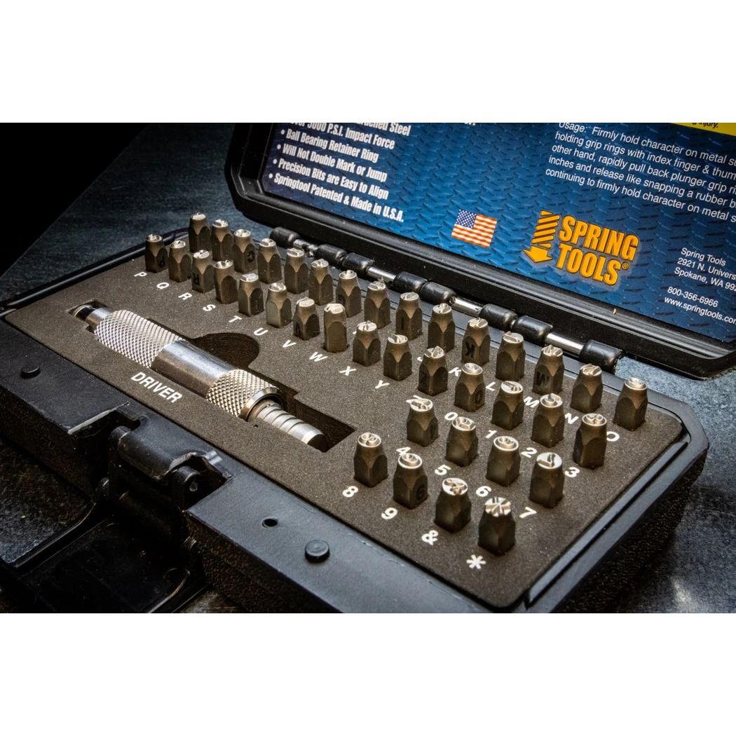 ID Stamping System || 3/16″ Bits || SpringTools 3 ID Stamping System || 3/16″ Bits || SpringTools