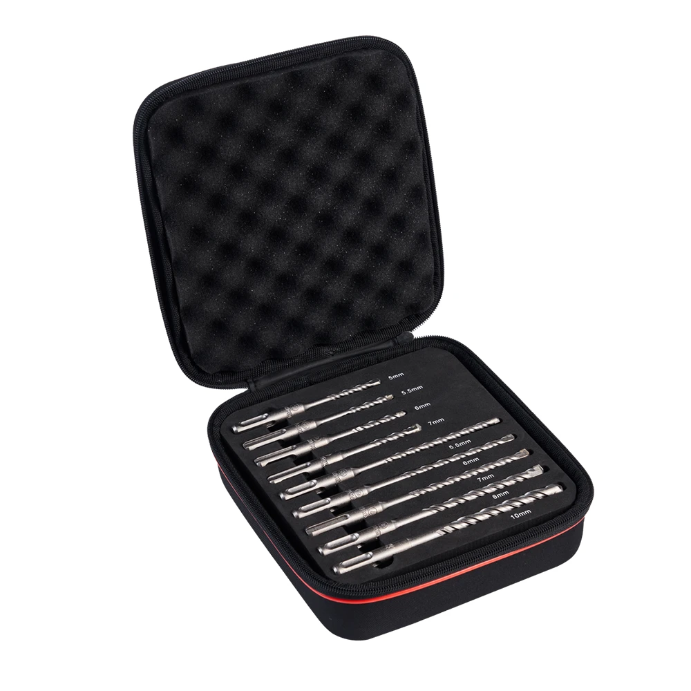 Drill Bit KIT SDS Pluss – 9 Pcs – Starrett 3 Drill Bit KIT SDS Pluss – 9 Pcs – Starrett