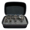 Metal Hole Saw KIT – Carbide – 8 Pcs -Hammerstroke Shop KCT08001 Starrett 1000x1000 1
