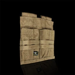 Nail Pouch Insert With Flaps || Beige/Black