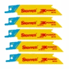 Thick Metall Cutting – 5 Pcs – 100 Mm – Reciprocating Blade – Starrett 2 Thick Metall Cutting – 5 Pcs – 100 Mm – Reciprocating Blade – Starrett -Hammerstroke Shop SA15932 B414 5 RECIP BLADE PK5 Starrett 1000x1000 1