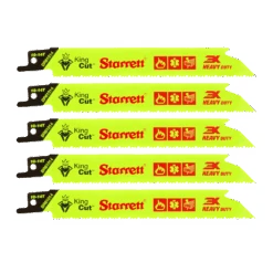KING CUT – Demolition – 5 Pcs – 150 Mm – Reciprocating Blade – Starrett