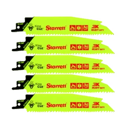 KING CUT Coarse – Demolition – 5 Pcs – 150 Mm – Reciprocating Blade – Starrett