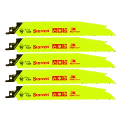 KING CUT – Demolition – 5 Pcs – 200 Mm – Reciprocating Blade – Starrett