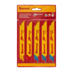 Combo KIT – 5 Pcs – 150 Mm – Reciprocating Blades – Starrett