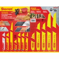 Combo KIT – 12 Pcs – KING CUT – Reciprocating Blades – Starrett