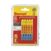 Curved Thin Metall – 5 Pcs – 21 TPI – 0,9-1,6mm – Jigsaw Blades -Hammerstroke Shop SA370 BU232 5 JIGSAW BLADE PK5 Starrett 1000x1000 1