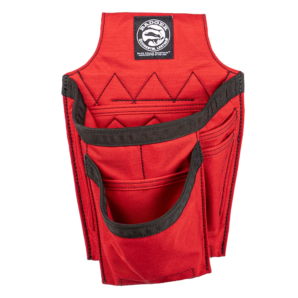 Trim Fastener Pouch || Red || Badger Toolbelts 3 Trim Fastener Pouch || Red || Badger Toolbelts