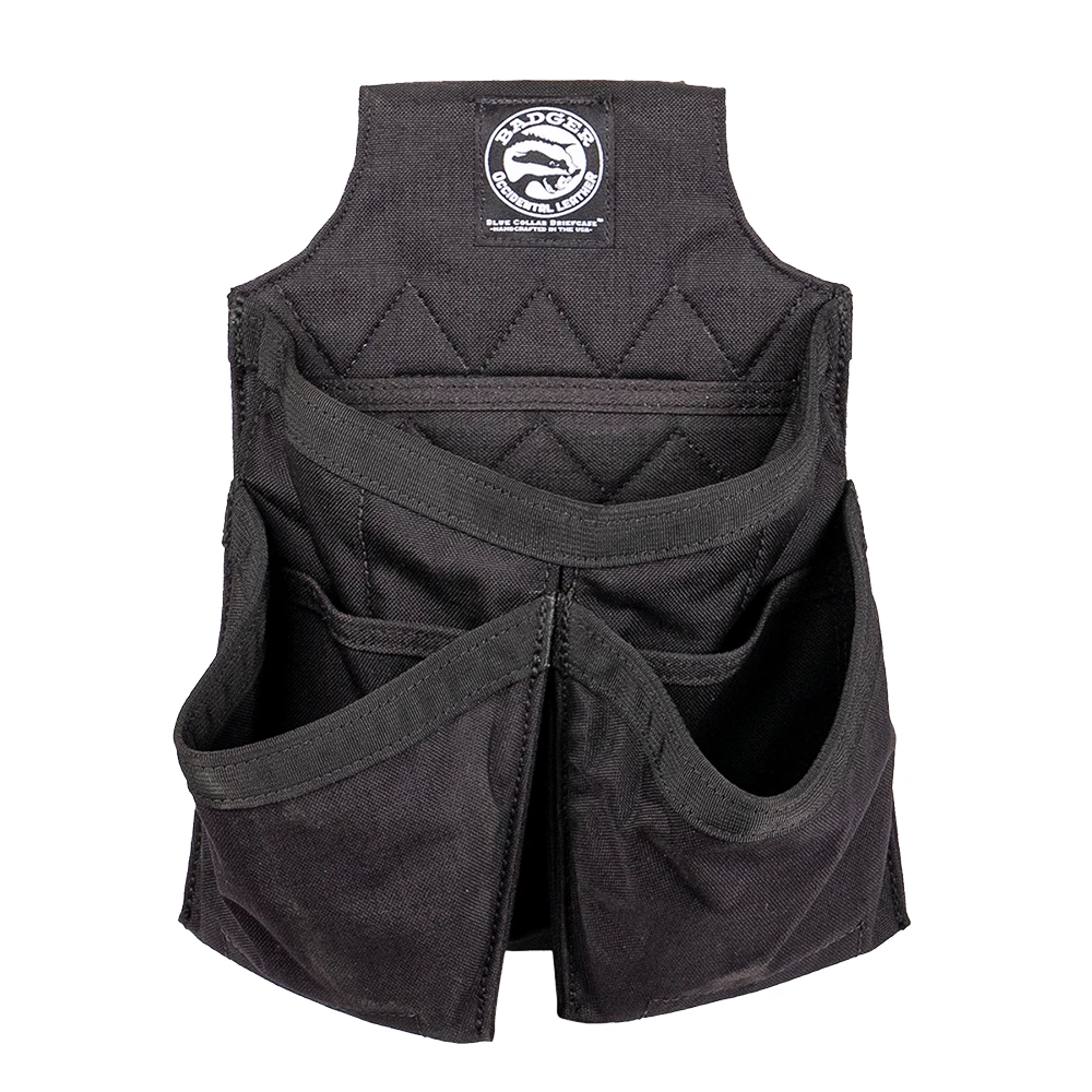 Trim Fastener Pouch || Side By Side || Black || Badger Toolbelts 3 Trim Fastener Pouch || Side By Side || Black || Badger Toolbelts